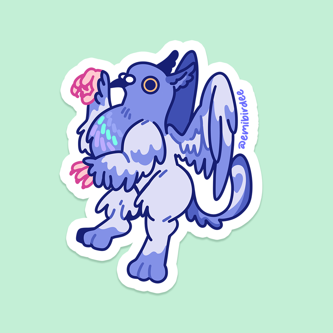 Piffin Vinyl Sticker