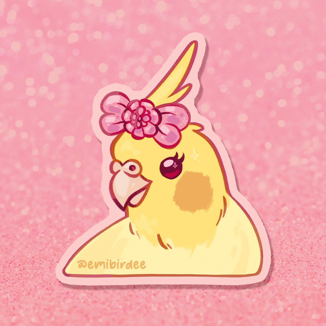Cutie Tiel Vinyl Sticker