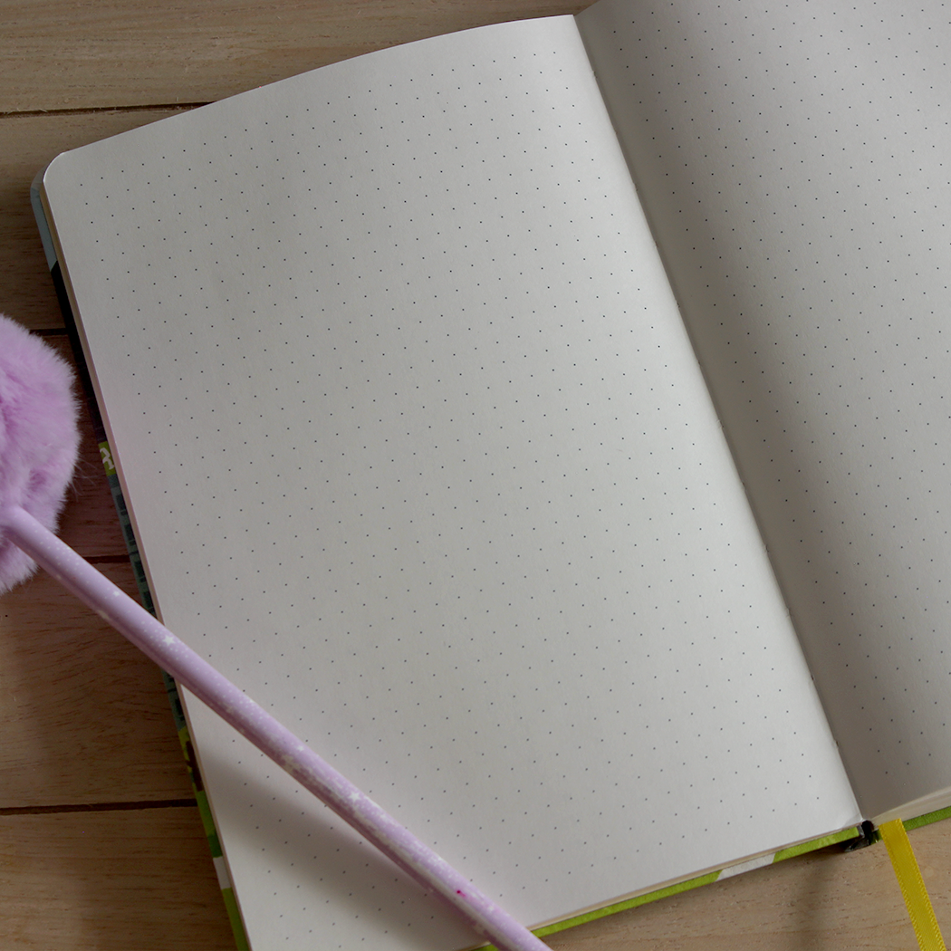 Pittsburgh Pigeon Dotted Notebook