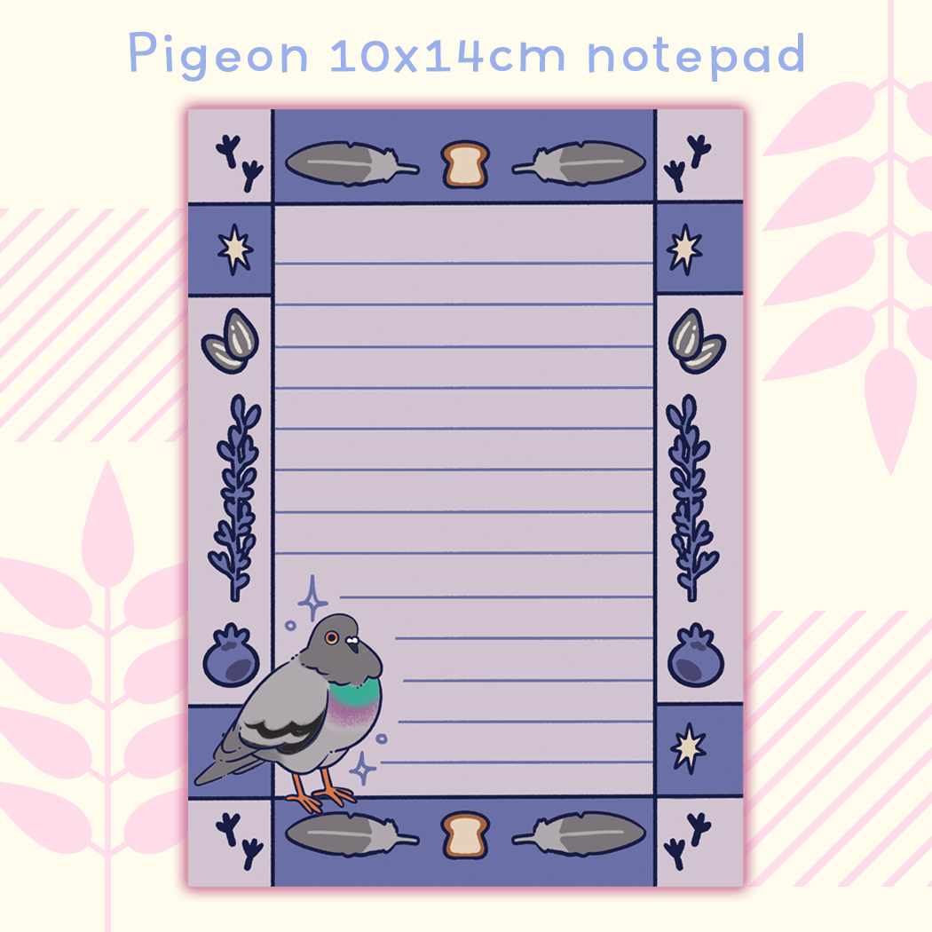 Pigeon Notepad