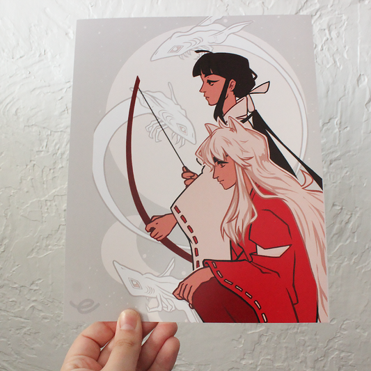 Inuyasha Kikyo Print