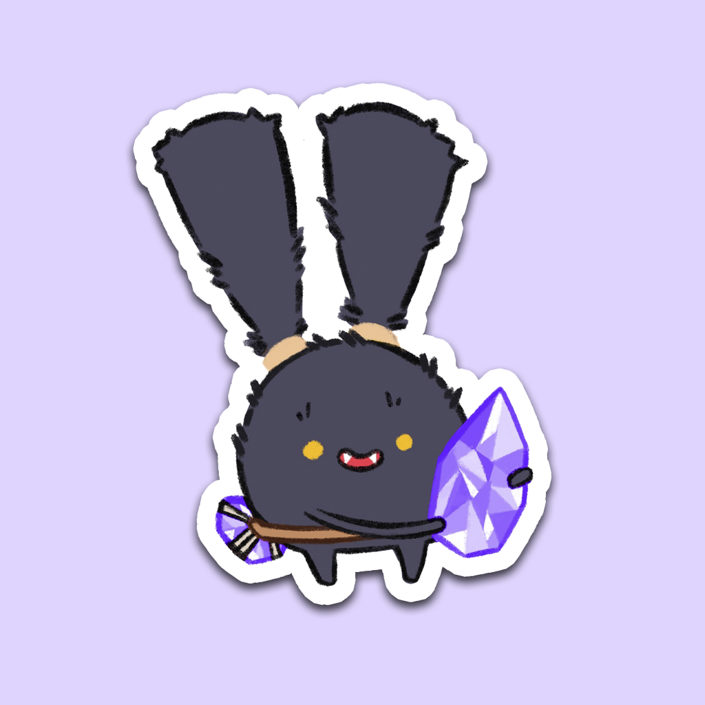 Spriggan Clear Vinyl Sticker – Emibirdee Online Store