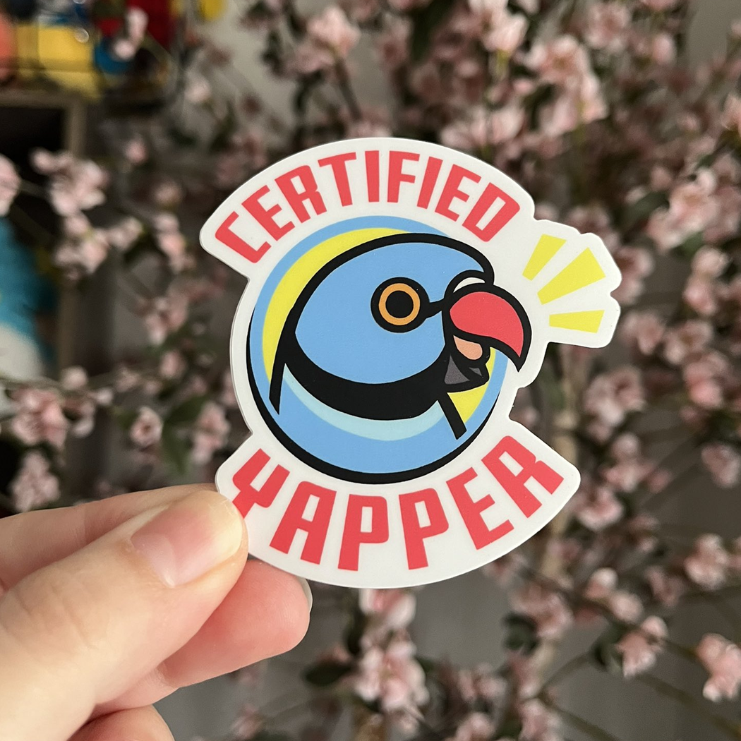 Absolute Yapping Sticker Emibirdee Online Store