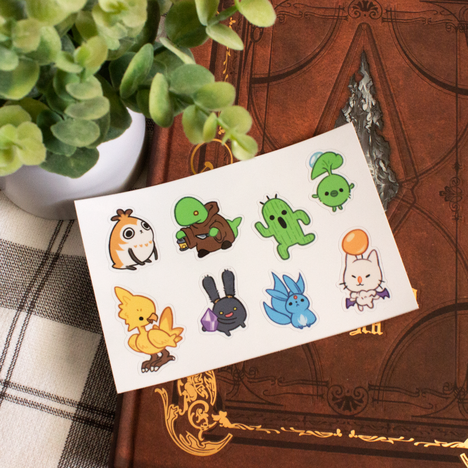 Final Fantasy Minions Stickers