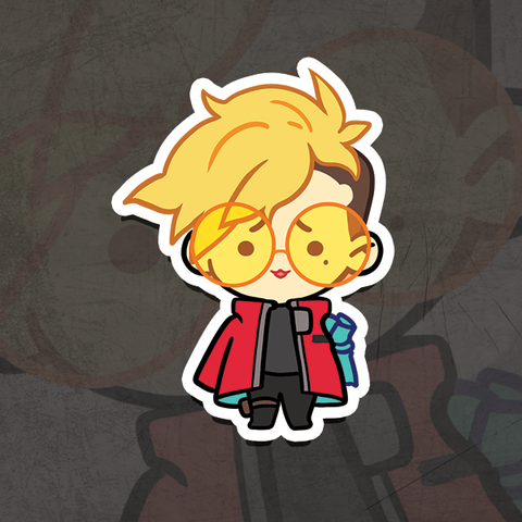 Vash The Stampede Vinyl Sticker